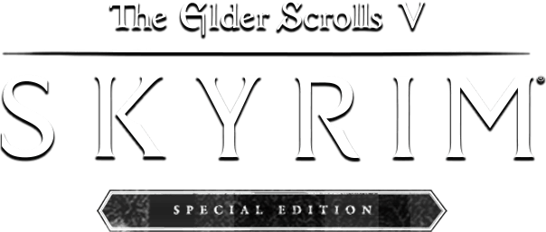 Логотип The Elder Scrolls 5: Skyrim Special Edition