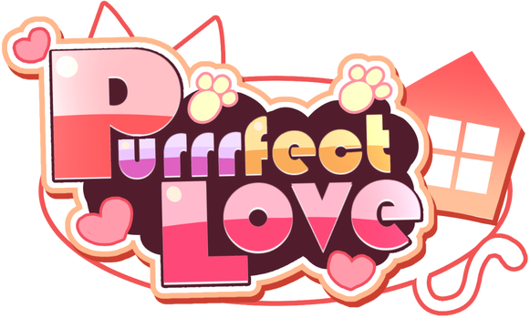 Логотип PURRRFECT LOVE